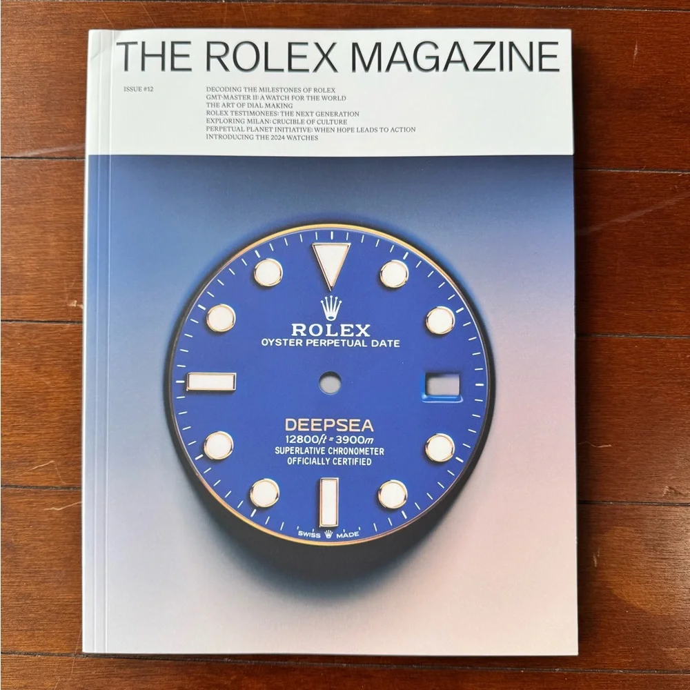 OFFICIAL ROLEX WATCH MAGAZINE CATALOG ISSUE #12